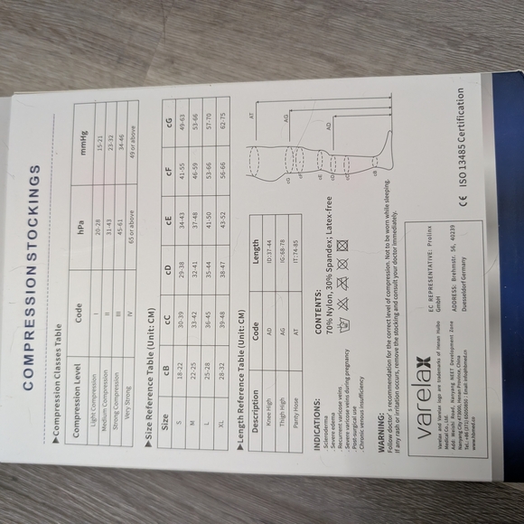 Compression Stockings - Nude (1 Pair) - Picture 2 of 3